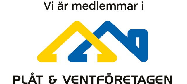 Vi är medlemmar i Plåt & Ventföretagen